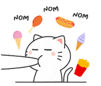 Cute Cat Sticker by KIKI