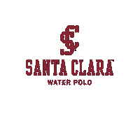 Scu Water Polo Sticker by Santa Clara Broncos