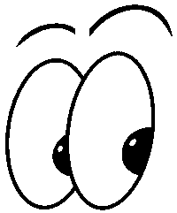 ProudlyAverage side eyes sideeyes pointer brothers eyes looking Sticker