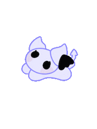 Astralcatshop kawaii bat astralcat cutebat Sticker