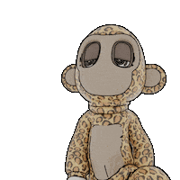 Monkey Get Sticker
