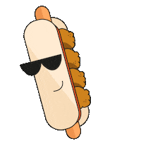 hotdog meatballs Sticker by paulagaramendi