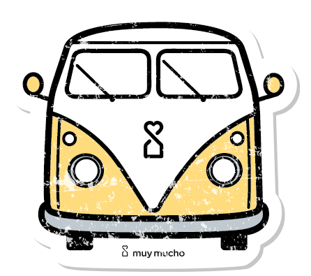Happy Good Vibes Sticker by muy mucho