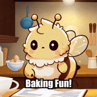Cake Baking GIF by Beelightened