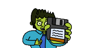 90S Tech Sticker by herbertonic