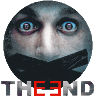 the end wink Sticker by DarkPark