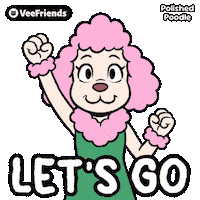 Happy Lets Go Sticker by VeeFriends