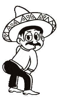 Cinco De Mayo Mexico Sticker by Charro Mexican Food