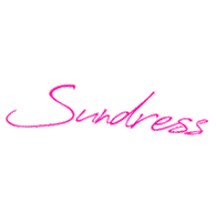 Sundress Sticker by Glamour in Rose