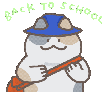 On My Way Work Sticker