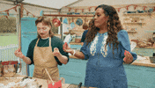 Yoga Mindfulness GIF by The Great British Bake Off