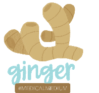 Juicing Ginger Root Sticker by Medical Medium