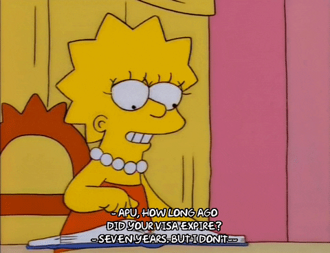 excited lisa simpson GIF