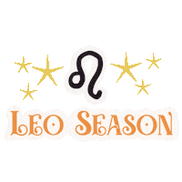 Leo Astrology Sticker by Astromistica