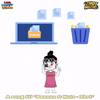 Trash Bin Clear Cache GIF by Zhot