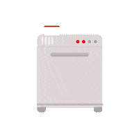 Dishwasher Dish Washing Sticker by Henkel