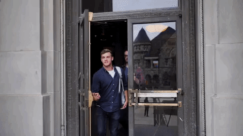 Slow Motion Fist Bump GIF by University of Michigan