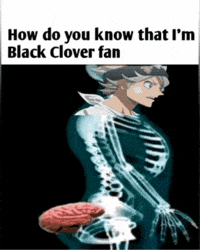 Black Clover Fan GIF