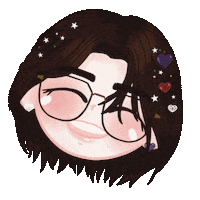 Face Carat Sticker