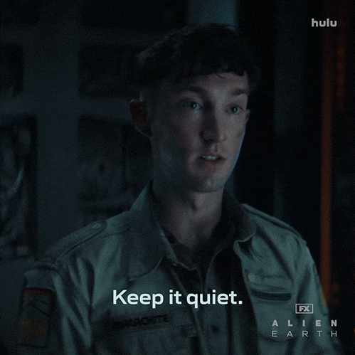 Fx Networks Shut Up GIF by Alien: Earth