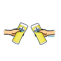 Beer Cheers Sticker by Rockshore