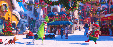 Christmas Wreath GIF by The Grinch
