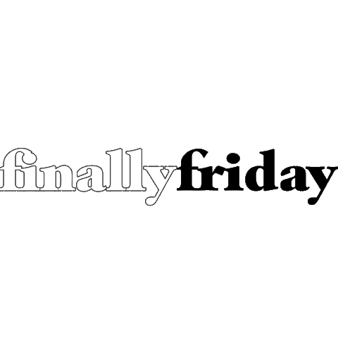 Days Of The Week Friday Sticker by Molly Alexander
