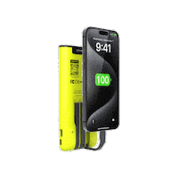 Battery Charging Sticker by voozaa.app