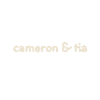 Cameron And Tia Sticker by Cameron Goff