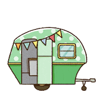 Van Camping Sticker