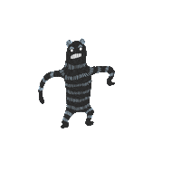 dance bear Sticker by mjkahn