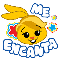 Rabbit Amarillo Sticker by El Payaso Plim Plim