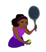Doing The Most Serena Williams Sticker by Comedy Central