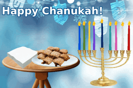 Festival Of Lights Happy Hanukkah GIF