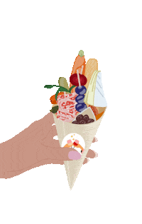 Charcuterie Eating Sticker by Graze Los Angeles