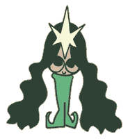 Little Star Girl Sticker