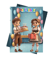 Happy Birthday Sticker