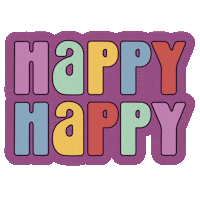 Celebrate Happy Birthday Sticker by Karole Kessler