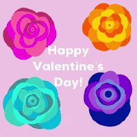Pink Valentine GIF by Daisy Lemon