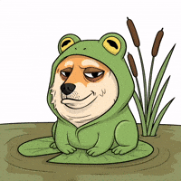 Sitting Shiba Inu GIF by Doge Pound