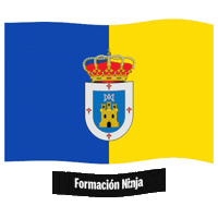 Castilla-La Mancha Bandera Sticker by Formación Ninja