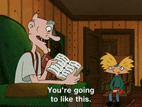 hey arnold nicksplat GIF