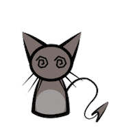 dizzy STICKER