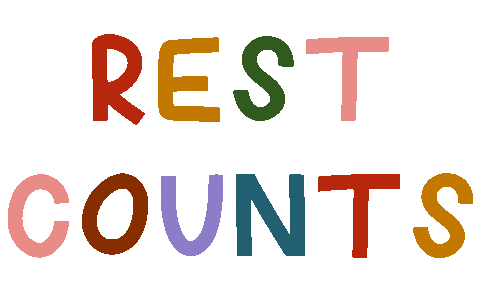 Rest Chronic Pain Sticker by This Thing They Call Recovery