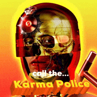 Karma Police Robot GIF by The LSD Hotel