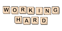 study scrabble Sticker by University of Lincoln Library