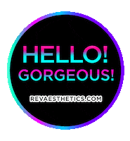 Med Spa Hello Sticker by REV Aesthetics