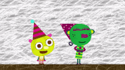 olobobtop happy fun animation tv GIF