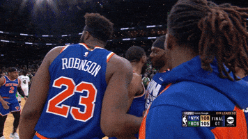 Lets Go Knicks GIF by NBA