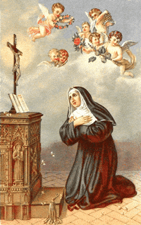 Praying All Saints Day GIF